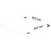 AKORD Virtuvės planas Oliwia Balta 60x60x4