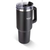 LT4088 KUBEK TER. Juodas 1,2L HUGE LAMART