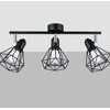 Sollux Lighting Lubinis šviestuvas ARTEMIS 3 juodas