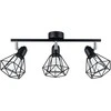 Sollux Lighting Lubinis šviestuvas ARTEMIS 3 juodas