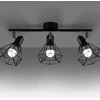 Sollux Lighting Lubinis šviestuvas ARTEMIS 3 juodas