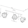 Sollux Lighting Lubinis šviestuvas ARTEMIS 3 baltas