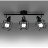 Sollux Lighting Lubinis šviestuvas BELUCI 3 juodas