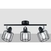 Sollux Lighting Lubinis šviestuvas BELUCI 3 juodas
