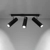 Sollux Lighting Sollux Lubinis šviestuvas DIREZIONE 3 juodas