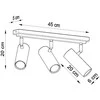 Sollux Lighting Sollux Lubinis šviestuvas DIREZIONE 3 juodas
