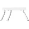 Sollux Lighting Lubinis šviestuvas EYETECH 3 baltas