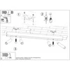 Sollux Lighting Lubinis šviestuvas EYETECH 4 baltas