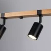Sollux Lighting Lubinis šviestuvas FAGER 4L juodas