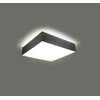 Lubinis šviestuvas Sollux Lighting Sollux Sieninis šviestuvas HORUS pilkas