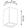 Sollux Lighting Lubinis šviestuvas KEKE 10 ąžuolas