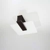 Sollux Lighting Lubinis šviestuvas LAPPO wenge