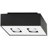 Sollux Lighting Lubinis šviestuvas MONO 2 juodas
