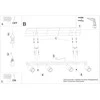 Sollux Lighting Lubinis šviestuvas NERO 4 juodas/auksinis