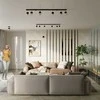 Sollux Lighting Lubinis šviestuvas NERO 2 juodas/chromas