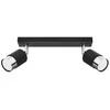 Sollux Lighting Lubinis šviestuvas NERO 2 juodas/chromas