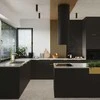 Sollux Lighting Lubinis šviestuvas NERO 22,5 juodas/auksinis