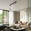 Sollux Lighting Lubinis šviestuvas NERO 2 juodas/chromas