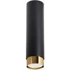 Sollux Lighting Lubinis šviestuvas NERO 22,5 juodas/auksinis