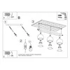 Sollux Lighting Lubinis šviestuvas OCULARE 3 baltas