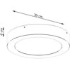 Sollux Lighting Lubinis šviestuvas ONYX 30 juodas LED 3000K