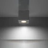 Lubinis šviestuvas Sollux Ceilings QUAD betonas