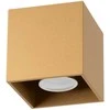 Sollux Lighting Lubinis šviestuvas QUAD 1 auksinis