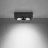 Sollux Lighting Lubinis šviestuvas QUATRO 2 concrete