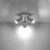 Sollux Lighting Lubinis šviestuvas RING 3P baltas