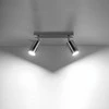 Sollux Lighting Lubinis šviestuvas RING 2 chromas