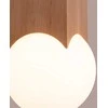 Sollux Lighting Lubinis šviestuvas SOLIS iš natūralaus medžio