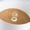 Sollux Lighting Lubinis šviestuvas TELESTO baltas/šviesiai rudas