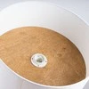 Sollux Lighting Lubinis šviestuvas TELESTO baltas/šviesiai rudas