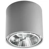 Lubinis šviestuvas Sollux Lighting Sollux Plafonas TIUBE pilkas