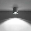 Lubinis šviestuvas Sollux Lighting Sollux Plafonas TIUBE pilkas