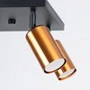 Sollux Lighting Lubinis šviestuvas WINX 4 juodas/kuperis