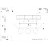 Sollux Lighting Lubinis šviestuvas YOLI 3 juodas