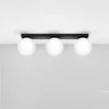 Sollux Lighting Lubinis šviestuvas YOLI 3 juodas