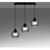 Sollux Lighting Pakabinamas šviestuvas ALINO 3 juodas