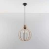 Sollux Lighting Pakabinamas šviestuvas ARANCIA iš natūralaus medžio