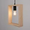 Sollux Lighting Pakabinamas šviestuvas ARIES iš natūralaus medžio