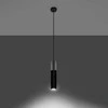 Sollux Lighting Sollux Pakabinamas šviestuvas BORGIO 1 juodas