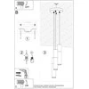Sollux Lighting Pakabinamas šviestuvas BORGIO 3P baltas