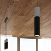 Sollux Lighting Pakabinamas šviestuvas BORGIO 3P juodas