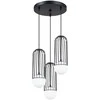 Sollux Lighting Pakabinamas šviestuvas BRINA 3P juodas