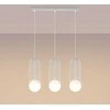 Sollux Lighting Pakabinamas šviestuvas BRINA 3L baltas