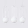 Sollux Lighting Pakabinamas šviestuvas BRINA 3L baltas
