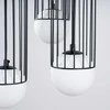 Sollux Lighting Pakabinamas šviestuvas BRINA 3P juodas