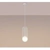 Sollux Lighting Pakabinamas šviestuvas BRINA 1 baltas