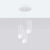 Sollux Lighting Pakabinamas šviestuvas BRINA 3P baltas